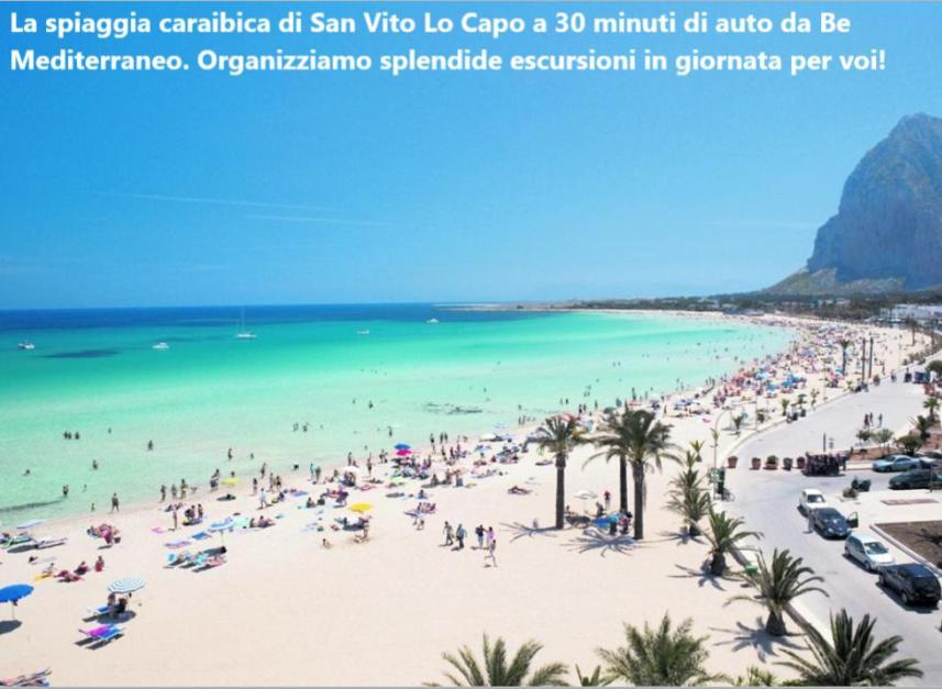 Be Sicily - In The Center 80 Mt From The Beach - In Centro Sul Mare - 70 Mq 트라파니 외부 사진